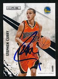 Image result for Stephen Curry Basketball Card