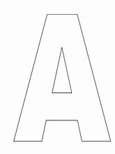 Image result for Printable Alphabet Outline Letters