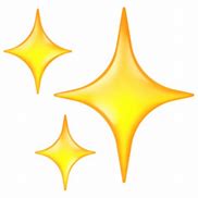 Image result for Yellow Sparkle Emoji