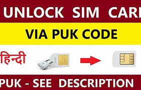 Image result for PUK Code Unblock Sim Card