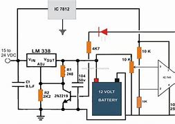 Image result for DC-DC Battery Charger Circuit Diagram