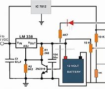 Image result for 24V Battery Charger Circuit Diagram