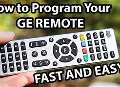 Image result for How to Program GE TV Remote