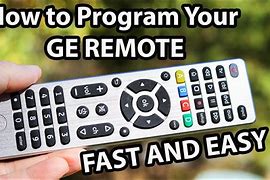 Image result for GE Universal Remote with No Setup Button