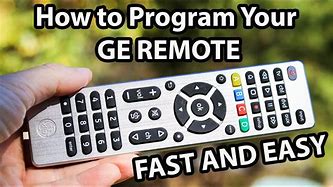 Image result for How to Program a GE Universal Remote