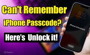 Image result for Can't Remember iPhone Passcode