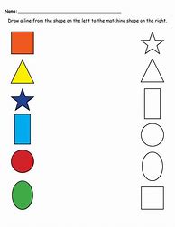 Image result for Shapes and Colors Worksheets