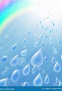 Image result for Rainbow Raindrops Blue Sky