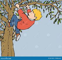 Image result for Boy Climbing Tree Clip Art