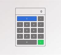 Image result for Basic Calculator Layout