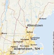 Image result for Allenstown NH Map