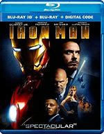 Image result for Iron Man 3D Blu-ray