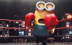 Image result for Minions with Boxing Gloves On