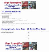 Image result for Philips Hotel TV Service Menu Code