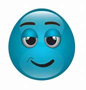 Image result for Blue Face Emoji