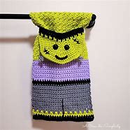 Image result for Free Crochet Dish Towel Holder
