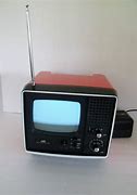 Image result for Vintage Portable Black and White TV