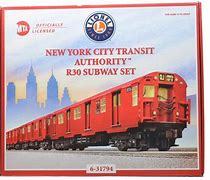 Image result for New York City Transit Authority Subway Lionel Red