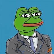 Image result for Pepe Frog in Suit