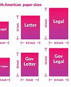 Image result for Letter Paper Size Chart