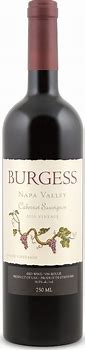 Image result for Burgess+Cabernet+Sauvignon+Napa+Valley