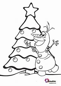 Image result for Merry Christmas Olaf Coloring Pages