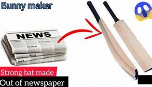 Image result for How to Make a Cricket Bat