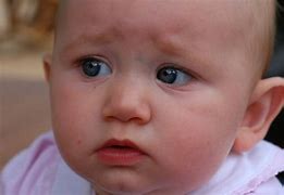 Image result for Worried Baby Face