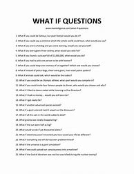 Image result for What Would You Do Questions