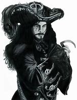 Image result for Captain Hook Clip Art Black and White
