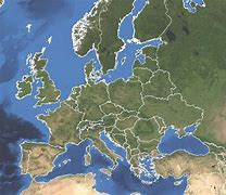 Image result for Europe and Middle East Satellite Map
