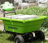 Image result for Greenworks Commercial Utility Cart