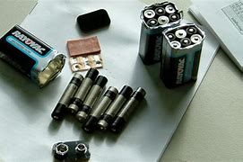 Image result for What Is Inside a 9V Battery