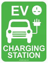 Image result for Sign for EV Charging Station