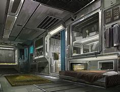 Image result for Sci-Fi Interior Environment