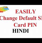Image result for Sim Card Default PIN