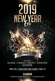 Image result for New Year's Eve Flyer Template