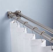 Image result for Brass Shower Curtain Rod