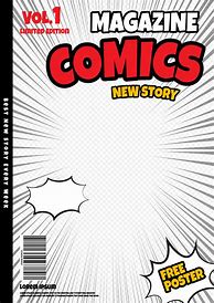 Image result for Comic Cover Template deviantART