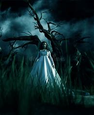Image result for Scary Ghost Girl in White Dress