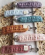 Image result for Crochet Wristlet Keychain