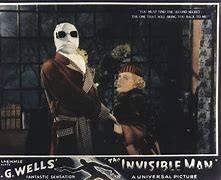 Image result for Invisible Man Vintage Film French