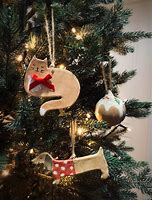 Image result for Ginger Cat Christmas Ornaments