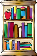 Image result for Bookshelves Clip Art