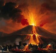 Image result for Mount Vesuvius First Eruption