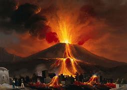 Image result for Mount Vesuvius Erupting
