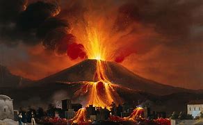 Image result for Vesuvius in Eruption