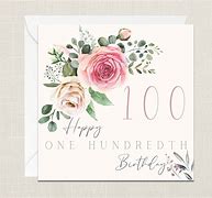 Image result for 100th Birthday Greetings