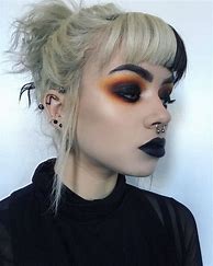 Image result for Autumn Gothic Makeup