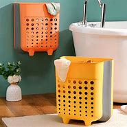 Image result for Wall Mounted Laundry Hamper